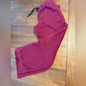 PINK Victoria's Secret Maroon Joggers